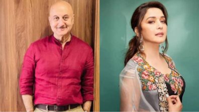 Anupam Kher Is All Smiles & Praises For Madhuri Dixit: Here’s Why