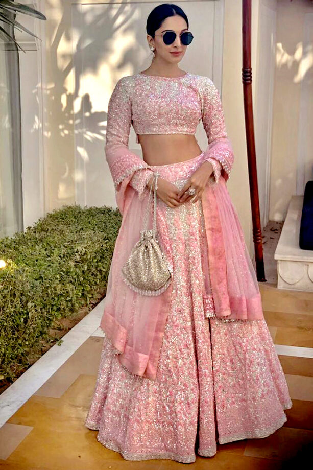 Athiya Shetty To Alia Bhatt: Bollywood Divas In Pink Lehenga - 1