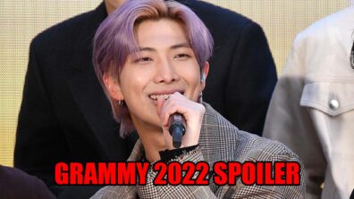 BTS RM Dropped Grammy 2022 Spoiler: Shocks Member