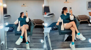 Avneet Kaur flaunts her toned legs in latest picture