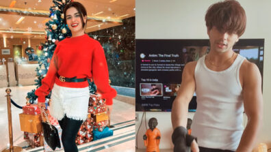 Avneet Kaur in mood for Christmas celebration, Siddharth Nigam is angry