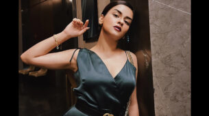 Avneet Kaur keeps it ‘dark and sensuous’ in black, fans sweat seeing her deep-neck midi outfit