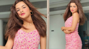 Avneet Kaur Looks Absolutely Stunning In A Figure Hugging Pink Dress, Take A Look