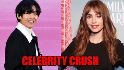 Aww So Sweet! BTS’ V Received A Response From His Celebrity Crush Lily Collins, See Inside