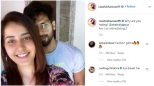 Awwdorable! Raashi Khanna’s Cute Selfie With Shahid Kapoor Will Make Your Day Bright, See Here