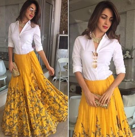 Kiara Advani shines brighter than the sun in these bright yellow lehengas, see pics - 0