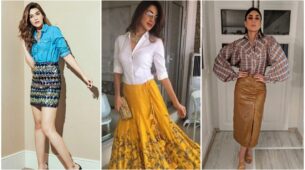 Be the Fashion boss in your simple Skirt and Shirt fashion like Kriti Sanon, Kiara Advani and Kareena Kapoor