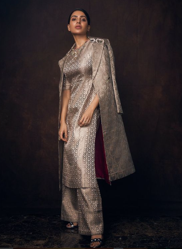 Best Beauty Looks From Celebs Diwali Celebrations: Samantha Ruth Prabhu To Allu Arjun - 1