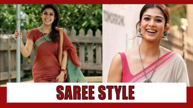 Best looks of Nayanthara in sarees