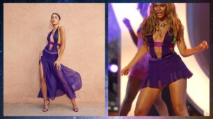 Beyonce VS Zendaya: Which Fashion Icon Looks Uber-Hot In Plunge-Necked Versace Dress? Comment Below
