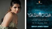 Big Update: Samantha Ruth Prabhu’s multilingual film titled as ‘Yashoda’, shoot begins today