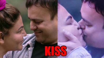 Bigg Boss 15 contestant Rakhi Sawant KISSES husband Ritesh on national TV