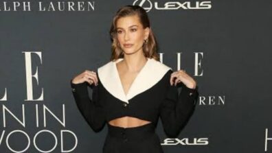 Hailey Bieber Goes Vintage In Miu Miu Cutout Dress: See Pics