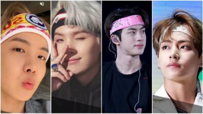 BTS J-Hope, Suga, Jin To V: Hottest BTS Style In Bandanas