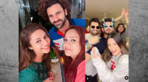 Celebrity Get-together: Divyanka Tripathi, Sana Makbul & Arjun Bijlani caught partying hard, see videos