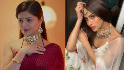 Conquer The World With Minimal Jewelry: Take Hints From Rubina Dilaik And Mouni Roy