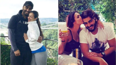 Couple Fashion Goals: Malaika Arora Wore Grey Pants And A White Jacket, While Arjun Kapoor Wore A Pair Of Black Shorts And A Black Jacket, See Pics