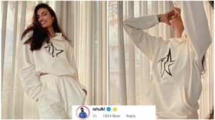 Couple Goals: Athiya Shetty flaunts her curvaceous midriff, boyfriend KL Rahul can’t stop admiring