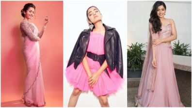 Coz Girls Like To Dress Up! Rashmika Mandanna Looks Pinktastic To Fall In Love