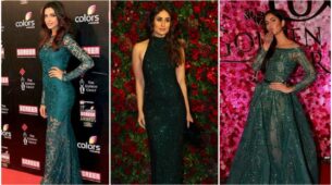 Deepika Padukone, Katrina Kaif and Kareena Kapoor are here to make heads spin with special green gown outfit, come fall in love