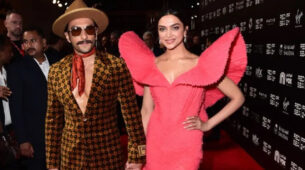 Deepika Padukone-Ranveer Singh Set Fire To The Red Carpet In Dubai: Checkout