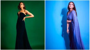 Deepika Padukone’s deep-neck black western outfit Vs Parineeti Chopra’s shimmery desi saree: The Ultimate Vogue Battle (Vote Now)
