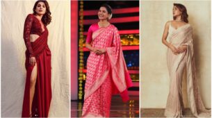 Desi Love At Its Fabulous Best! Which Saree Of Samantha Ruth Prabhu Would You Pick For The Festive Season?