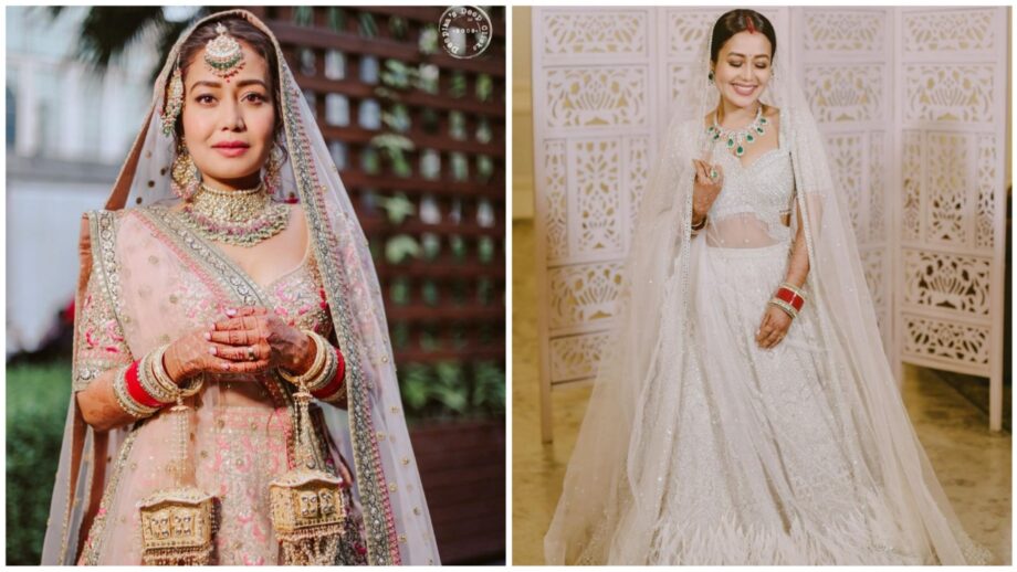Desi Vibes! Neha Kakkar Took The Fashion Game A Notch Higher In These Trendy Lehengas 529256