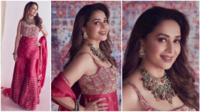 Did You Know How Much This Pink Sharara Of Madhuri Dixit Costs? Know Here