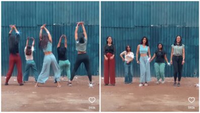 Disha Patani shows off killer dance moves with her girl group, see video