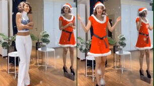 Erica Fernandes rings in new year in advance, becomes a super hot ‘secret santa’