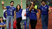 Fans Left In Awe As Aishwarya Rai Holds Abhishek Bachchan’s Hand While Watching Football: See Here