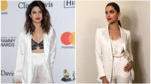 Fashion Face-Off: Priyanka Chopra Vs Deepika Padukone: Whose Ladyboss Pantsuit Style Do You Like Better?