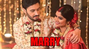 FIRST PHOTO: Sayantani Ghosh ties the knot with beau Anugrah Tiwari