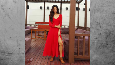 From Backless Black To Shimmery Green: 5 Times Disha Patani Flaunted Her Well Sculptured Legs In Thigh-High Slit Dresses