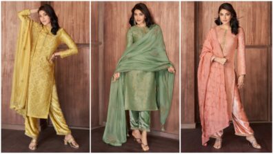 From Blush Pink To Aqua Green: 5 Kajal Aggarwal Approved Kurta Sets That Every Millennial Bride Needs To Have In Her Wedding Trousseau