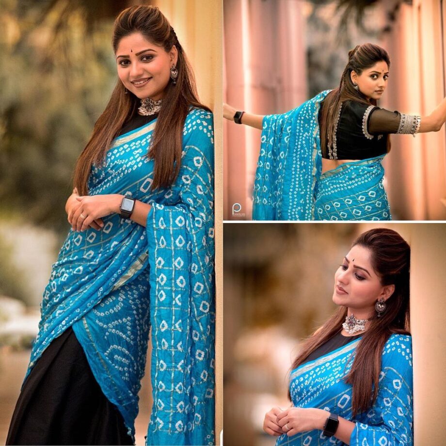 From Ruffles To Florals: 5 Times Kannada Actor Rachita Ram Beamed Elegance In Traditional Sarees And We Are Taking Notes - 3