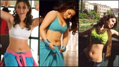 From Saree To Crop Top: Tamannaah Bhatia And Her Hottest Navel Flaunting Styles That Made Us Sweat