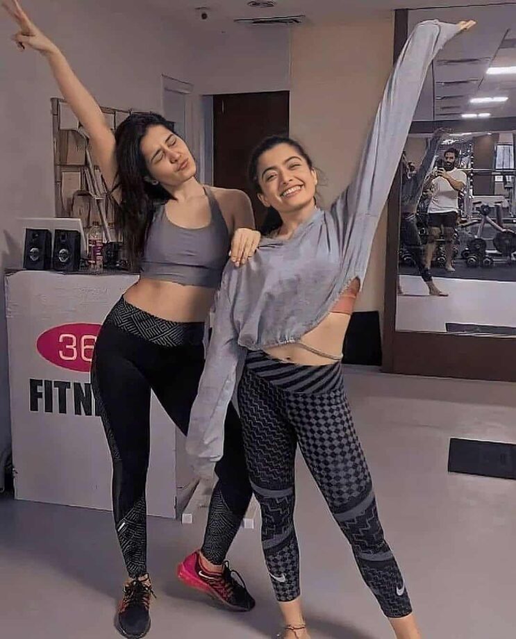 Gear Up For Your Workouts In Style! Rashmika Mandanna’s Workout Looks For Motivation - 0