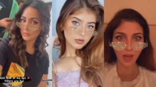 Gore Gore Mukhde Mein Kala Kala Chashma: Hina Khan, Arishfa Khan and Saumya Tandon’s love affair with glittery glasses