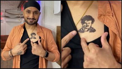 Harbhajan Singh dedicates a ‘chest tattoo’ to Rajinikanth to show his fandom, fans stunned