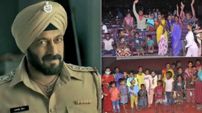 Heartwarming Gesture: Salman Khan organises special screening of Antim for the underprivileged kids in Gaiety Galaxy