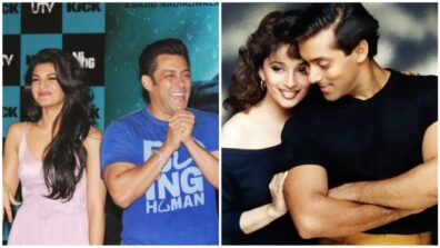 Here’s how Jacqueline Fernandez and Madhuri Dixit showered love on Salman Khan on his birthday