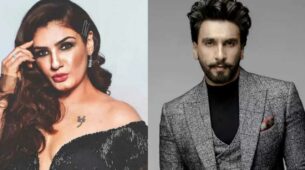 “He’s a very very naughty boy”: Raveena Tandon Recalls The Time When She Removed Ranveer Singh From Sets Of ‘Tip Tip Barsa Pani’