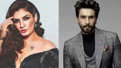 “He’s a very very naughty boy”: Raveena Tandon Recalls The Time When She Removed Ranveer Singh From Sets Of ‘Tip Tip Barsa Pani’