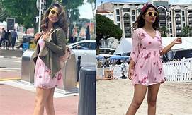 Hina Khan Vs Devoleena Bhattacharjee: Which Star Wore The Pink Floral Dress Better? - 1