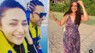 How Cute: Divyanka Tripathi and Jasmin Bhasin’s ‘romantic’ moments with their partners Vivek Dahiya and Aly Goni are ‘happy couple goals’