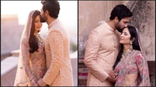How Romantic: Vicky Kaushal gives a forehead kiss to Katrina Kaif in latest set of photos, fans melt in awe