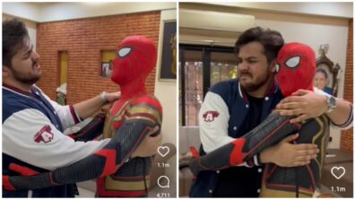 In honor of Spider-Man Ashish Chanchlani dances with ‘desi’ Spider-Man, grooves to the beats of Shershaah song