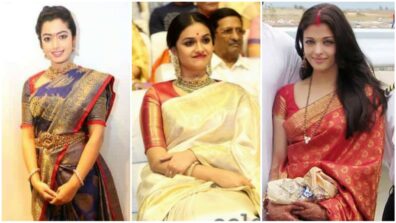 In love with Kanjivaram sarees? Rashmika Mandanna, Keerthy Suresh and Aishwarya Rai are the vogue queens you need to follow